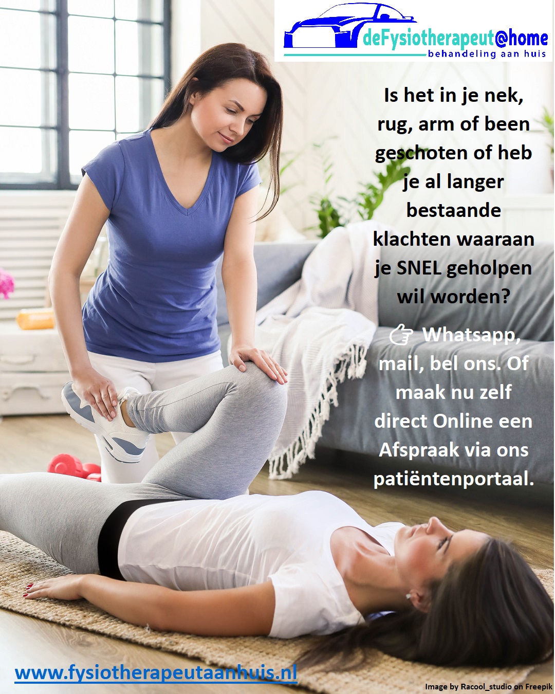 deFysiotherapeut@home Fysiotherapeutaanhuis-thuis-blog