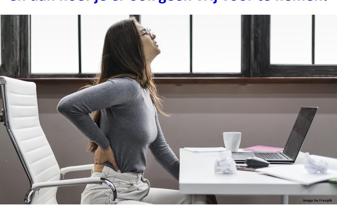 Fysiotherapie en manuele therapie op het werk